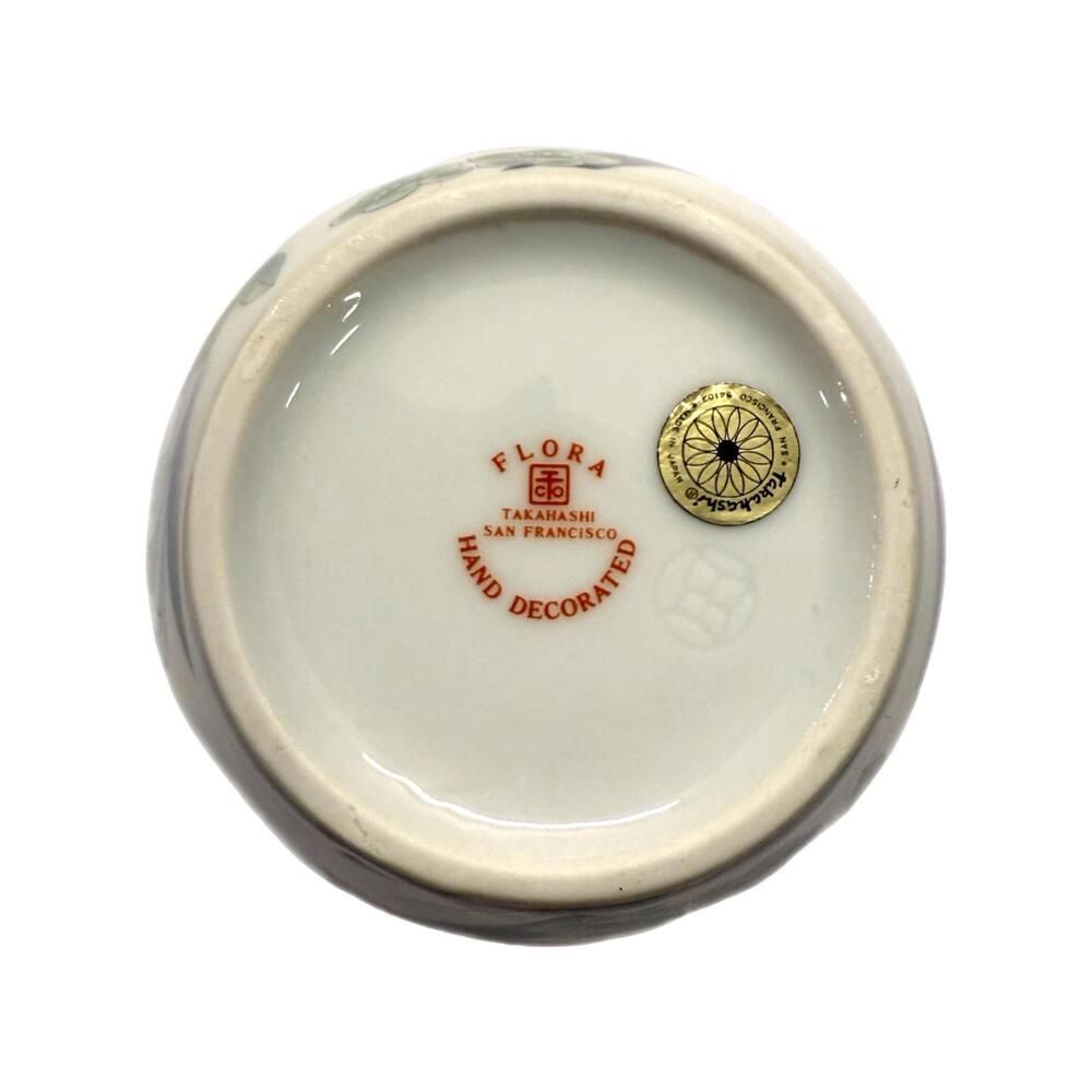 Vintage Takahashi San Francisco Flora Pattern Ginger Jar - Picture 6 of 6